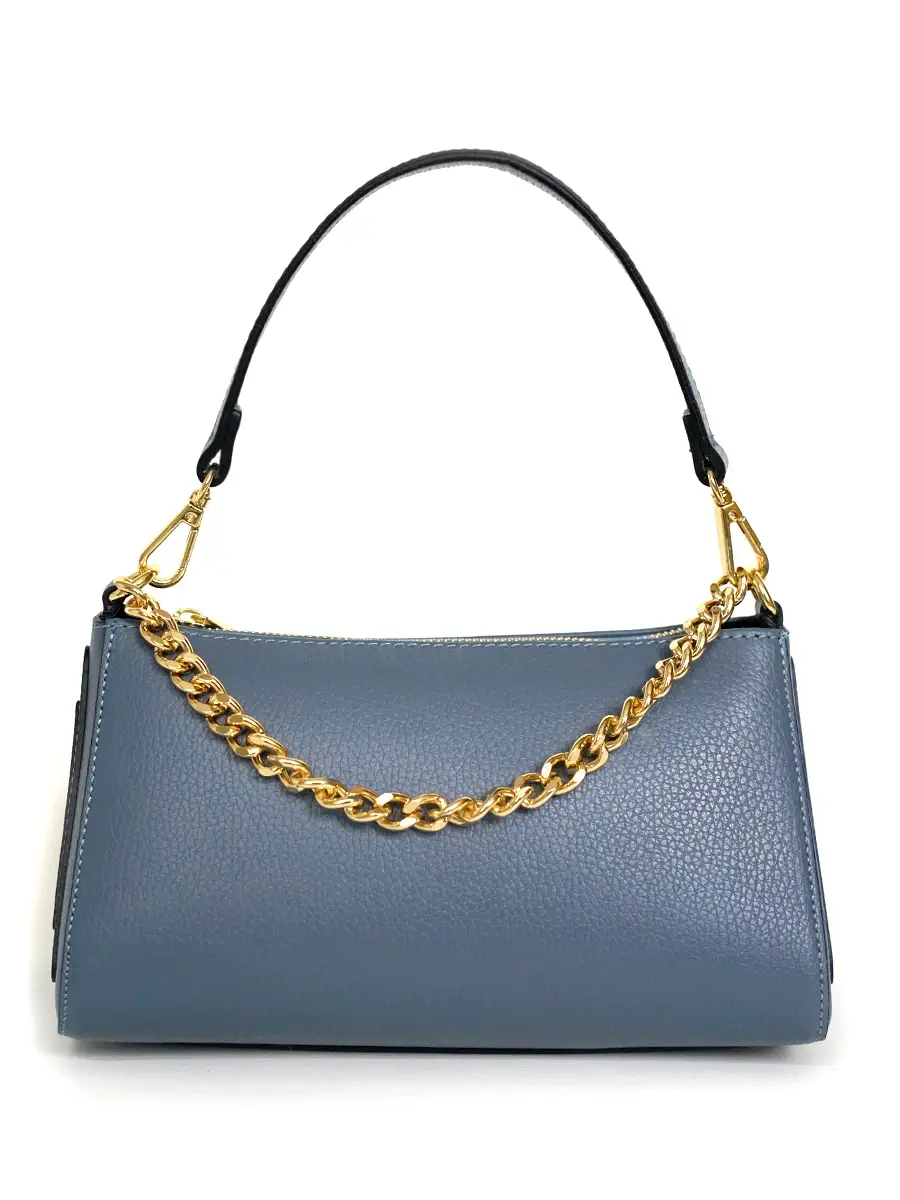 Сумка шкіряна трикутної форми Lia