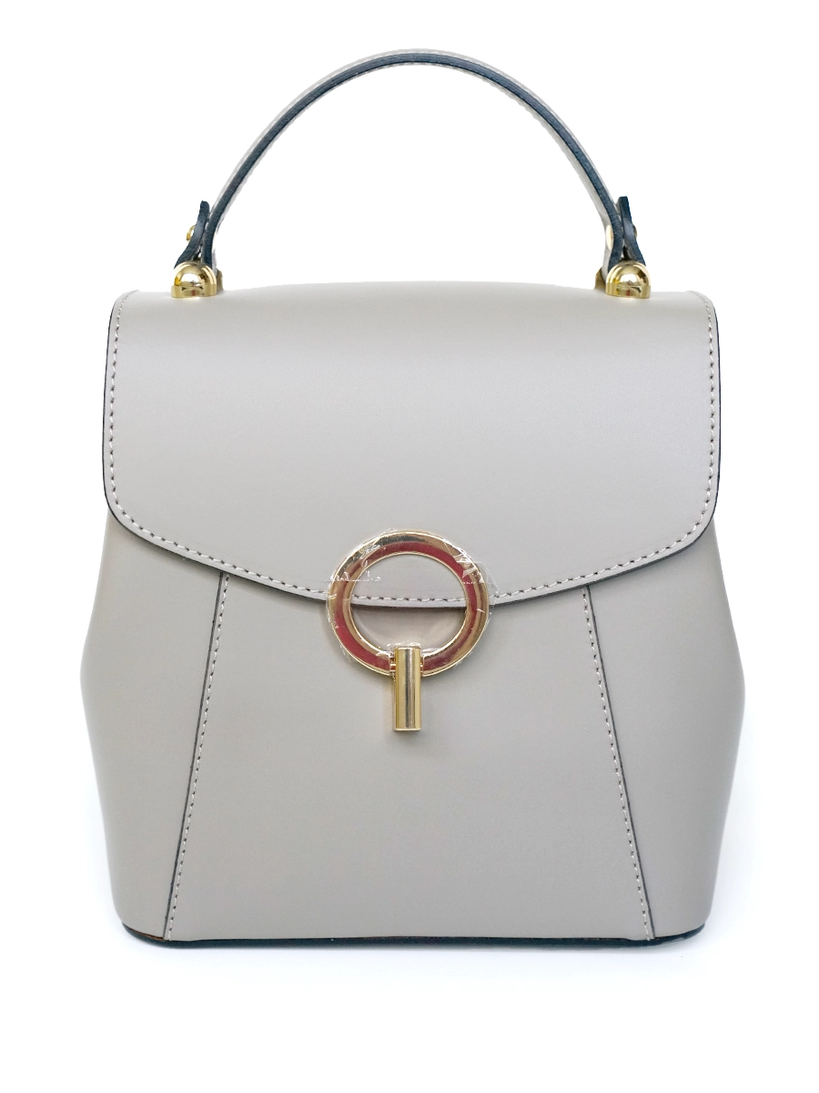 Рюкзак-сумка жіночий з гладкої шкіри середнього розміру Elisa